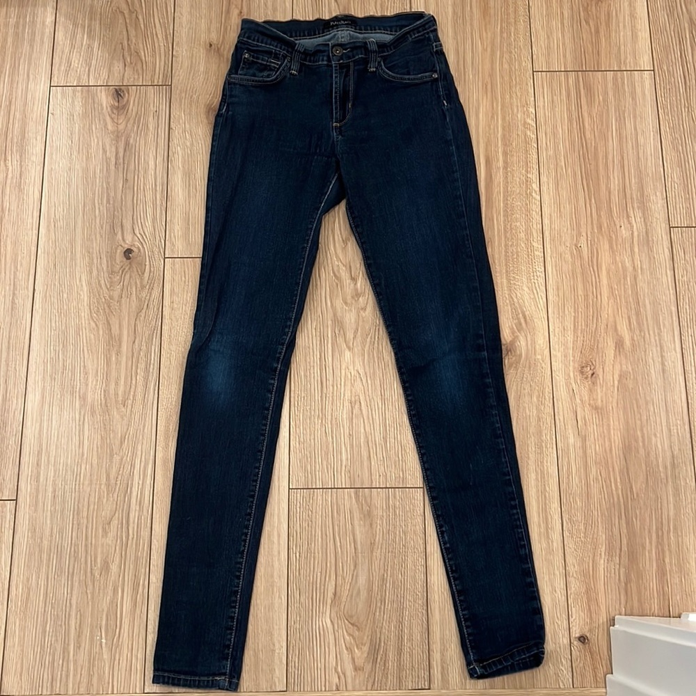 James Jeans Mid-Rise Dark Wash Denim Size 28